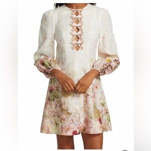 Zimmermann Dancer mini dress linen